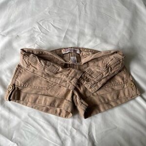 Vintage AEROPOSTALE mini cargo shorts labeled size:0